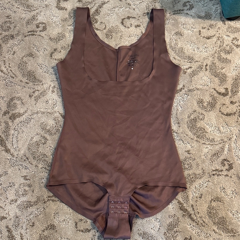 Brown Shapewear Bodysuit